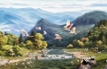 展览预告||《秦岭家园·华山·朱鹮》——大型生态主题油画展 ​
