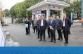 山东省临朐县委常委、县政府副县长周发家一行到临渭区中医医院参观交流