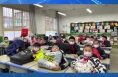 北塘实验小学开展“废旧衣物”爱心捐赠活动