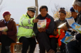 安全防护乡村行 文明交通入民心