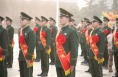 送别老兵 情暖意浓- -市退役军人事务局赴渭南北站欢送武警渭南支队2024年春季退伍老兵