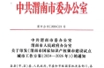 渭南市出台《国家知识产权强市建设试点城市工作方案》