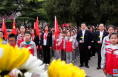 网络中国节·清明｜合阳：中小学生祭拜英烈 传承革命精神