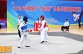 渭南市“体彩杯”青少年跆拳道锦标赛在大荔县进行