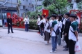 陕铁院师生到渭南市干休所红色党建阵地参观学习