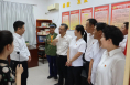 渭南市湭河水库管理中心到渭南市干休所红色党建阵地参观学习