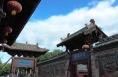 初秋的韩城 蓝天白云依旧 古城和新城显得格外美丽