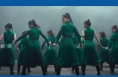 峨眉派功夫女子团祝陕西省第二届武林功夫大会圆满成功
