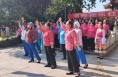 渭南老年愛樂樂團唱響紅歌慶“七·一”
