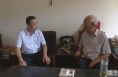 渭南经开区领导班子走访慰问老党员、困难党员
