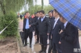 《直通县市》左俊检查潼关县黄渭河防汛及渭河洪水过境工作