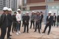 《直通县市》景军荣检查富平县市政工程项目建设情况
