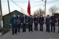 渭南经开区信义街道：同心防疫 党旗飘扬
