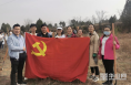 春风添新绿    共植绿化林-----记渭南市白水县教育考试中心党支部植树活动