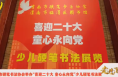 渭南市硬笔书法协会举办“喜迎二十大 童心永向党”少儿硬笔书法展览
