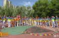 【全民健身】寻梦六一 重返童年 渭南老体协空竹专委会“老顽童”庆六一活动圆满举行