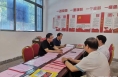 渭南市民政局检查考核大荔县第二季度社区治理工作