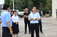 薛清军带队督导调研渭南高新区重点项目建设情况
