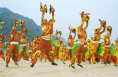 风起黄河岸，行鼓行千年
