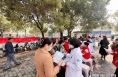 《健康临渭》临渭区解放街道社区卫生服务中心开展全国儿童预防接种日宣传活动
