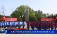 临渭区120余名学生代表在王尚德革命烈士陵园集中入团
