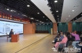 “大地欢歌”系列公益培训活动——临渭书法大讲堂活动在临渭区文化馆举行
