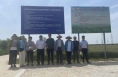 中国农科院作物科学研究所科企联合体检查观摩市种子站小麦新品种试验