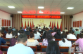 临渭区双王街道党工委书记上党课 分享学习经验