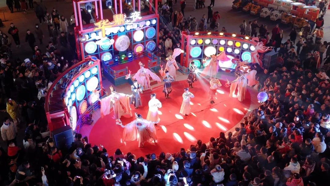 多图直击渭南年味浓人气旺