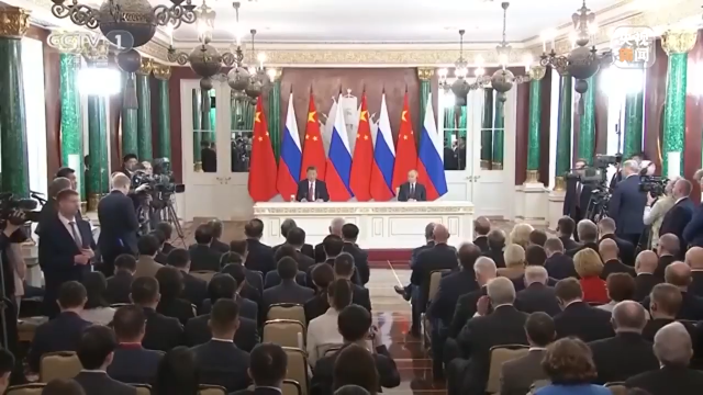 视频丨习近平同俄罗斯总统普京共同会见记者