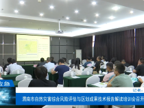 【渭南应急】渭南市自然灾害综合风险评估与区划成果技术报告解读培训会召开