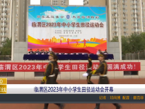 【渭南教育】临渭区2023年中小学生田径运动会开幕