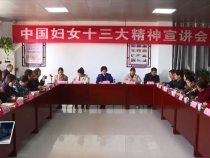 省妇联来临渭区宣讲中国妇女十三大精神