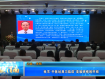 【健康渭南】我市“中医经典与临床”高级研修班开班