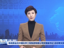 陈晓勇会见中国化学工程集团有限公司党委副书记 总经理文岗一行