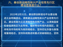 【渭南秦创原科技政策解读100问系列五】秦创原战略性新兴产业培育先行区建设思路是什么？