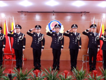高新公安分局举行2024警察节荣誉仪式
