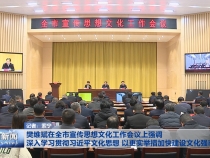 樊维斌在全市宣传思想文化工作会议上强调 深入学习贯彻习近平文化思想 以更实举措加快建设文化强市