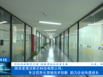 【渭南科技】科技创新孵化引领  助推渭南高质量发展 陕西麦塔沃斯芯科技有限公司：专注信息化领域技术创新  助力企业快速成长