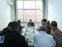渭南军分区领导到临渭区调研征兵体检工作