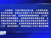 省十四届人大二次会议渭南代表团向大会提交建议62件 议案1件