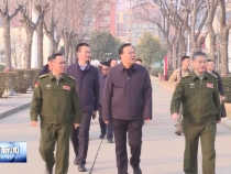 王琦看望慰问驻渭部队官兵