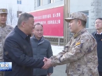 魏重光到驻渭某部队开展新春走访慰问活动