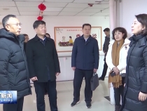 省民政厅第五督导组来渭慰问市社会福利院