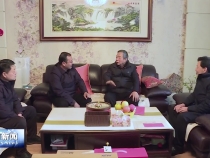 高振鑫慰问市级离退休老干部和老党员