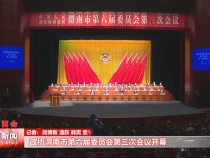 政协渭南市第六届委员会第三次会议开幕
