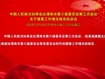 中国人民政治协商会议渭南市第六届委员会第三次会议关于提案工作情况报告的决议