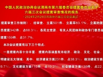 中国人民政治协商会议渭南市第六届委员会提案委员会关于六届三次会议提案审查情况的报告