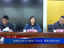 临渭区政府召开廉政工作会议  菊峰出席并讲话