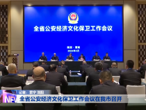 全省公安经济文化保卫工作会议在我市召开